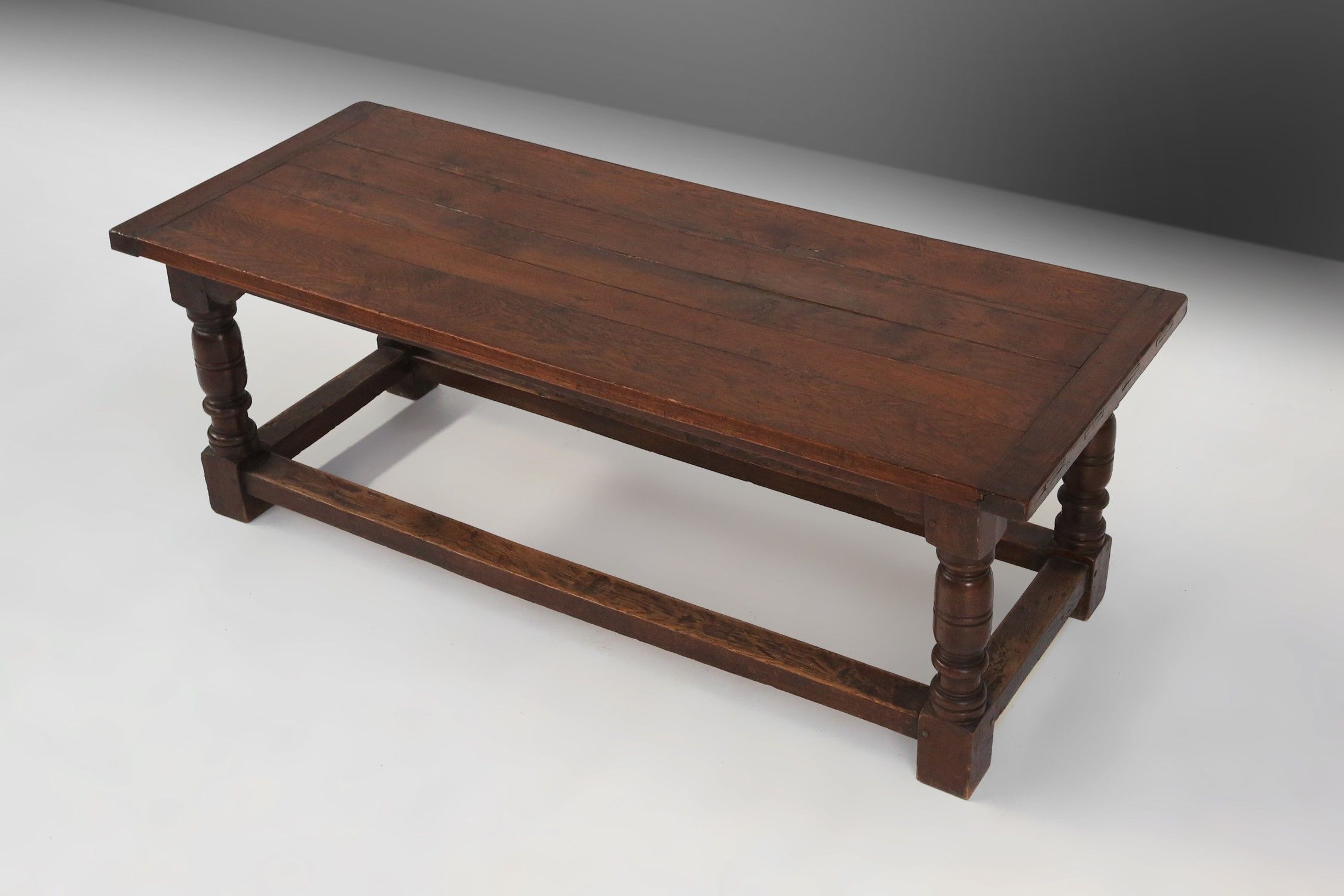 Antique solid Oak Table, France, 1850sthumbnail